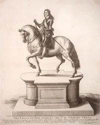 Equestrian Statue of Charles I (State 6)